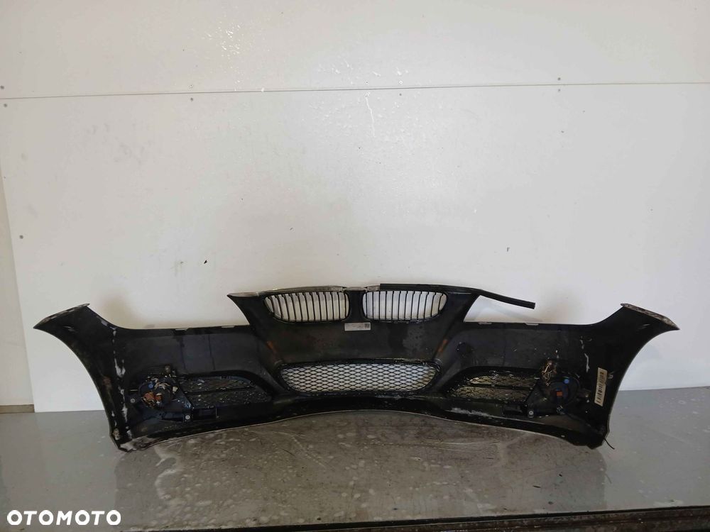 ^ ZDERZAK PRZÓD PRZEDNI DO BMW SERII 3 E90 E91 PLATINUM BRONZE ZŁOTY PIASKOWY LIFT FL HALOGENY - 5