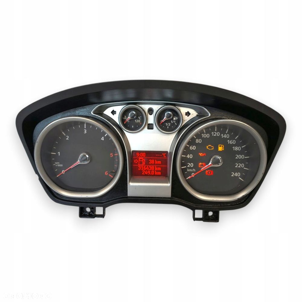 LICZNIK ZEGARY 8V4T-10849-GK Ford Focus MK2 Kuga MK1 1.6 TDCI 316 438km - 10