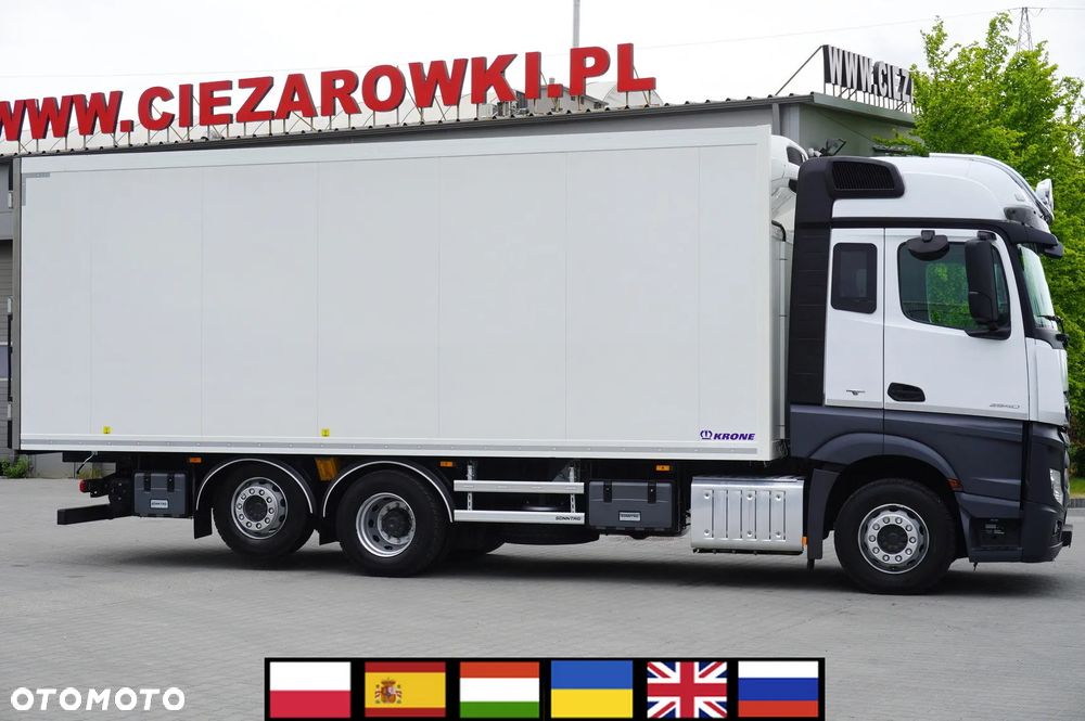Mercedes-Benz Actros 2540 6×2 / 10 tys. km!!! / Chłodnia Krone 18 EPAL / Thermoking T-1000R - 1
