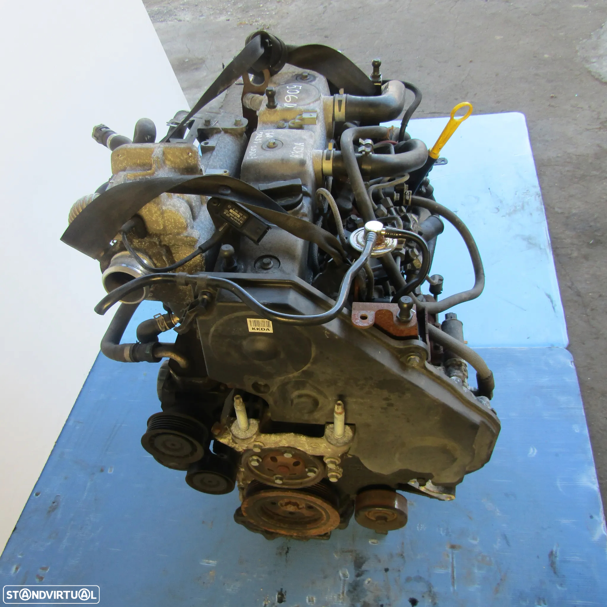 Motor Ford Focus1.8 Diesel com referência KKDA - 3