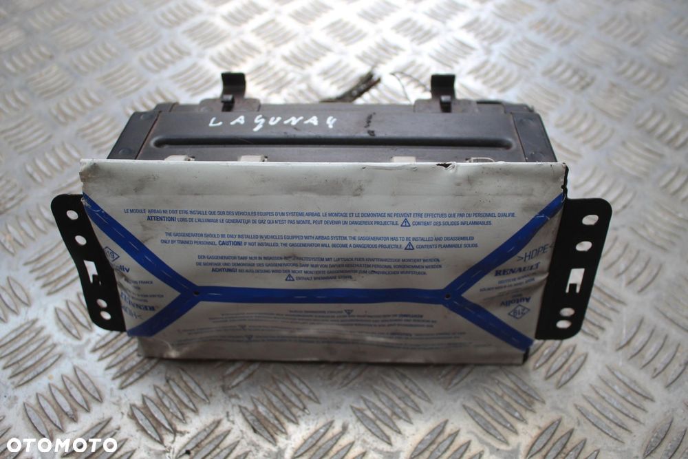 PODUSZKA AIRBAG PASAŻERA RENAULT LAGUNA II 8200106539E - 1