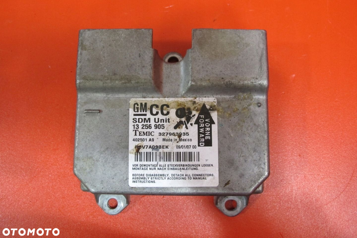 OPEL CORSA D 06- 3D DESKA KONSOLA PODUSZKI AIRBAG NAPINACZE PASY KOMPLET EU - 5