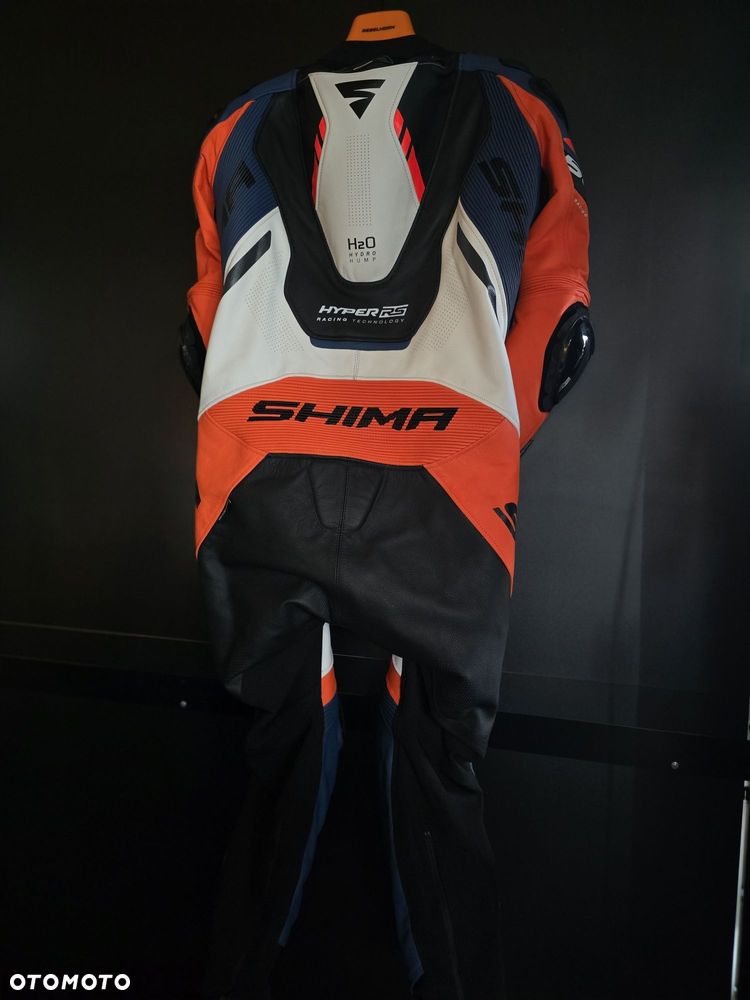Kombinezon motocyklowy jednoczęściowy skórzany shima hyper rs rozm. 52 - 4