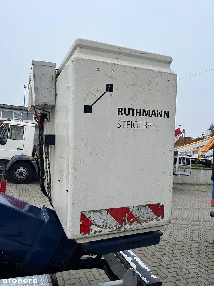 Mercedes-Benz Podnośnik Koszowy Zwyżka Izolowany Kosz Ruthmann TB180 18 metrów  14 w Bok Udt jak Wumag Multitel Gsr Cena Brutto !!! - 13
