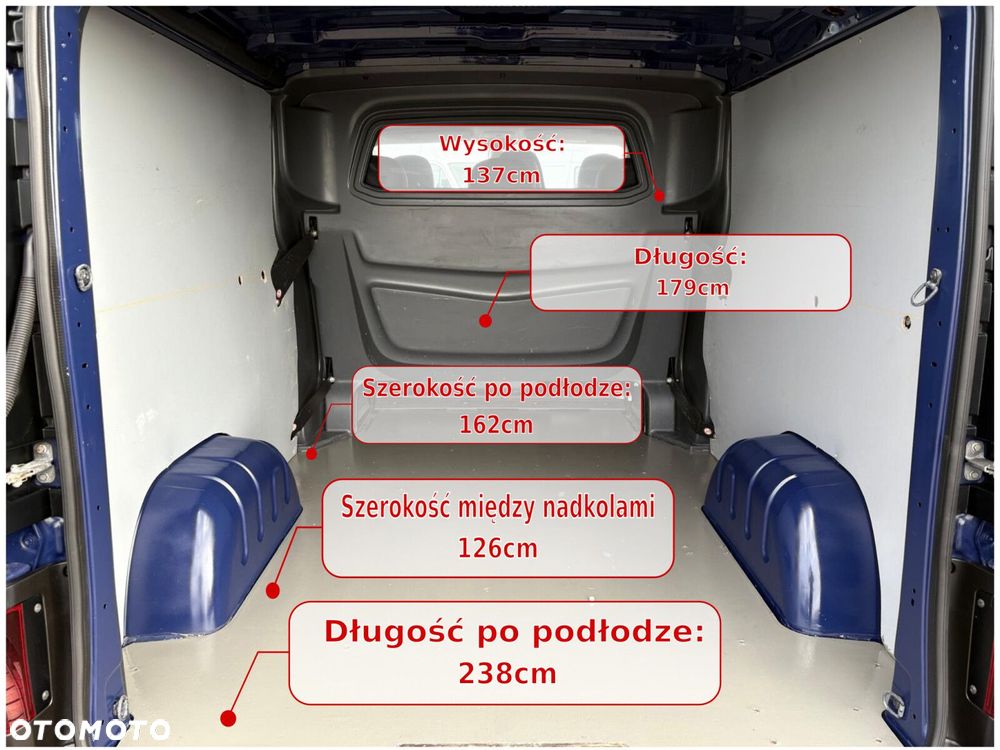 Renault Trafic L2H1 *74900zł NETTO* Brygadówka 6 osób 2.0dCi/120KM - 14