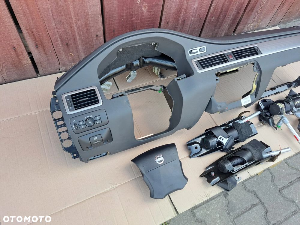 VOLVO V70 III / XC70 II / S80 II DESKA KONSOLA AIRBAG PODUSZKI PASY ORYGINAŁ 06-13R - 3