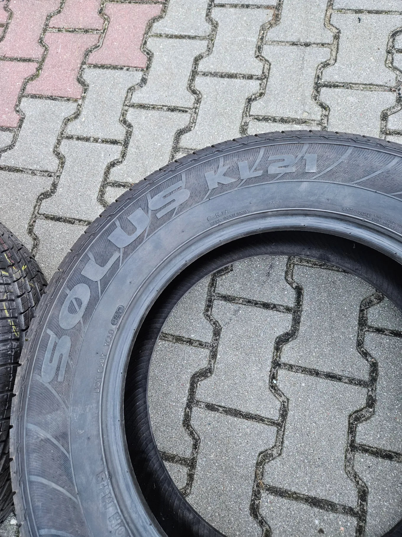 OPONA KUMHO SOLUS KL21 KL 21 245 65 18 CALI DOT 1421 INDEKS 110 H OPONA LATO NOWA - 5