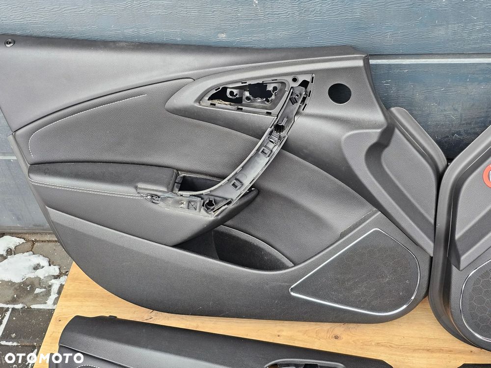 FOTELE KANAPA OPARCIE BOCZKI SKÓRZANE OPEL ASTRA J HATCHBACK HB 5D EUROPA PODGRZEWANE - 22