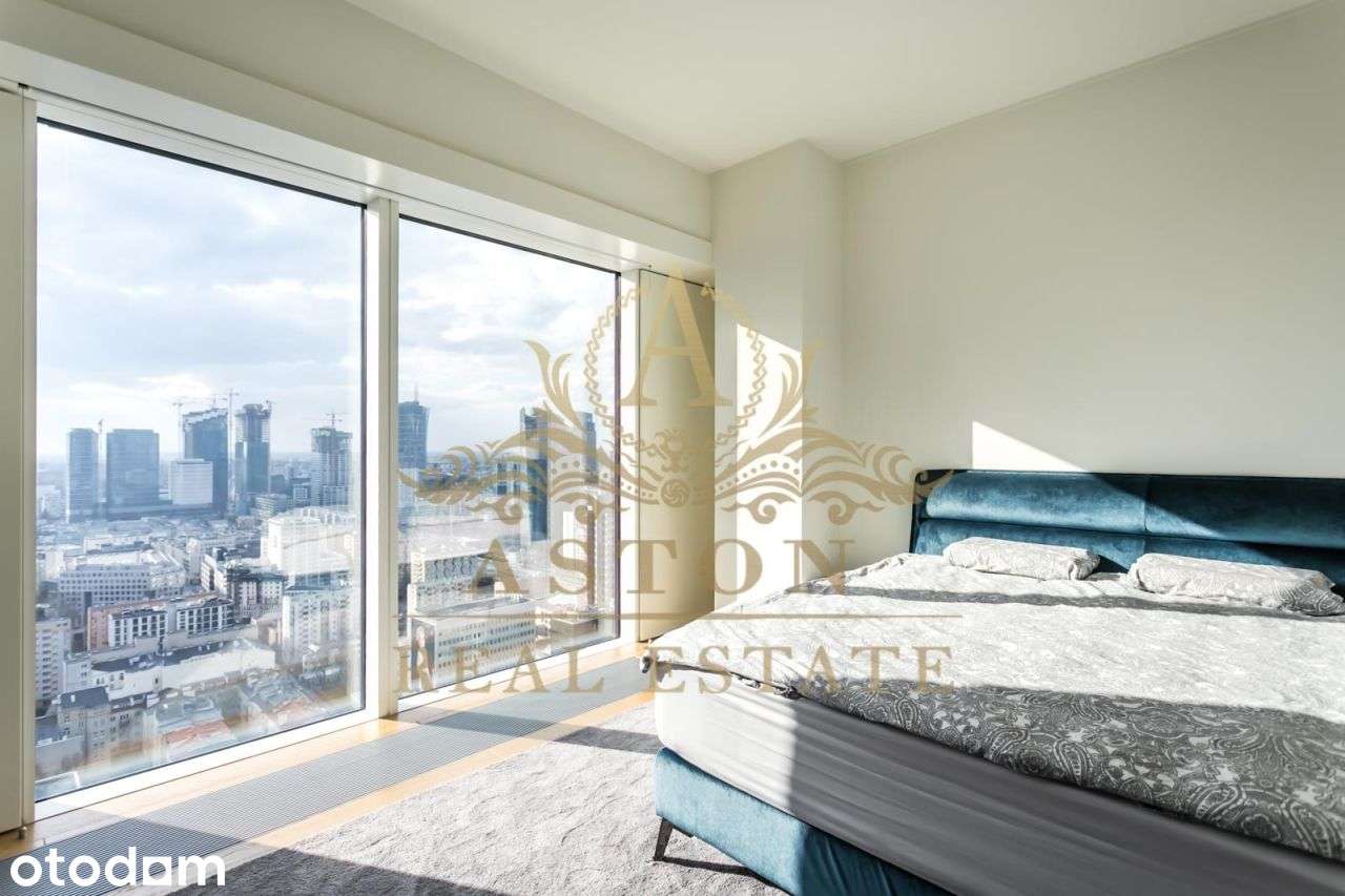 Sunset view, high floor 100 m2 apartment on Złota