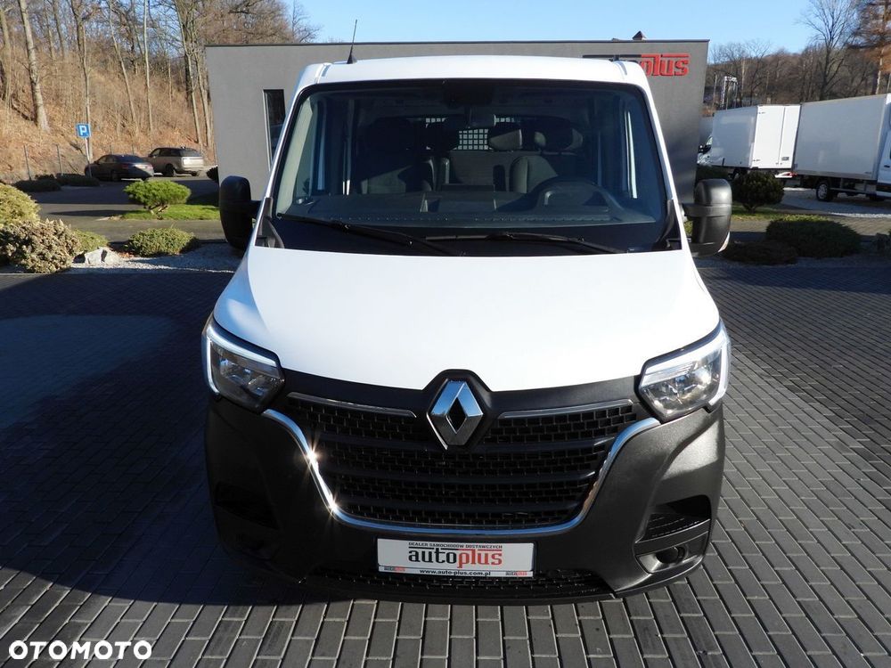 Renault MASTER WYWROTKA PODWÓJNA KABINA DOKA 6 MIEJSC TEMPOMAT LEDY BLIŹNIACZE KOŁA KLIMATYZACJA  130KM - 6