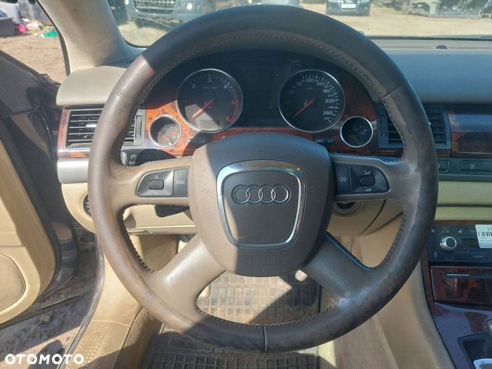 KIEROWNICA GRZANA + PODUSZKA AUDI A8 D3 4F0419091AH 4E0880201BL - 1