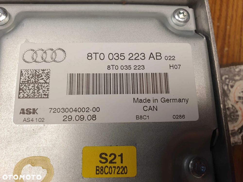 Wzmacniacz Modul 8T0035223 AB Audio Głosnikow Radia Audi A4 S4 B8 A5 - 6