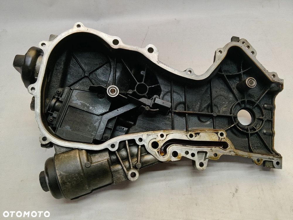 Touran I obudowa rozrządu 1,4TSI Caddy III Volkswagen 03C 109 211N, AC-AISi9Cu3 - 2