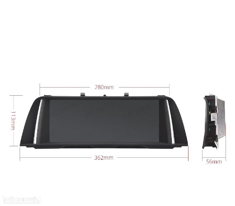 AUTO RADIO GPS ANDROID 14 BMW F10 F11 2010 - 7/2013 - 3