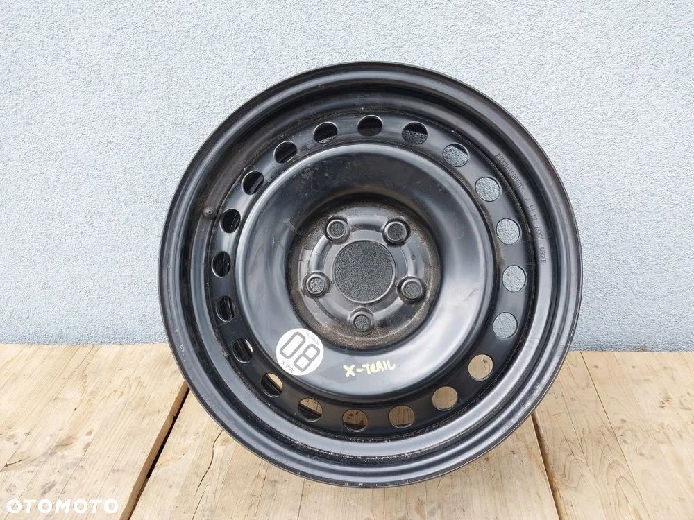 Felga Stalowa R16 5x114.3 J16x6.5JJ Koło Zapasowe Nissan X-Trail T31 2007-2013 - 1