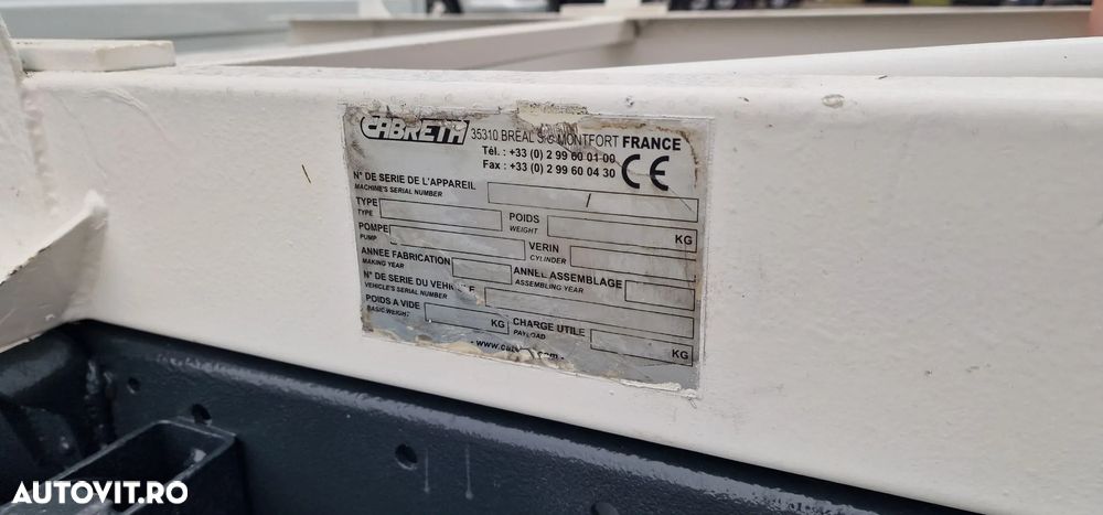 Iveco daily 35c12,  2300cc, 120cp, basculabil spate, 3.6 m, cat B, arcuri  , bari torsiune,   basculare de forta, 02/2007, RAR efectuat,  SEAP, finantare PJ, rate Pf - 9