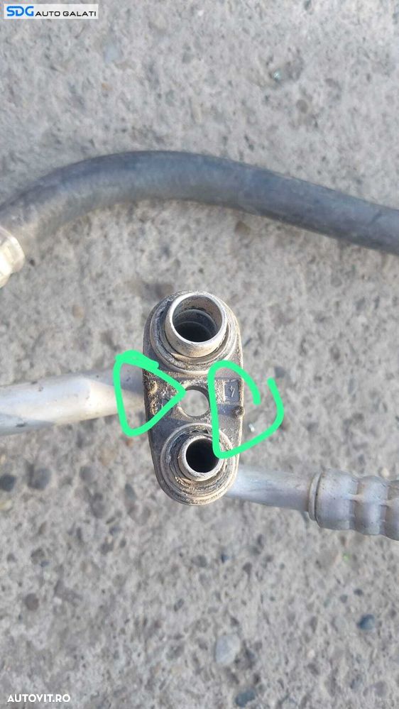 Teava Conducta AC Aer Conditionat Clima Opel Astra G 1.6 1998 - 2007 [X3505] - 3