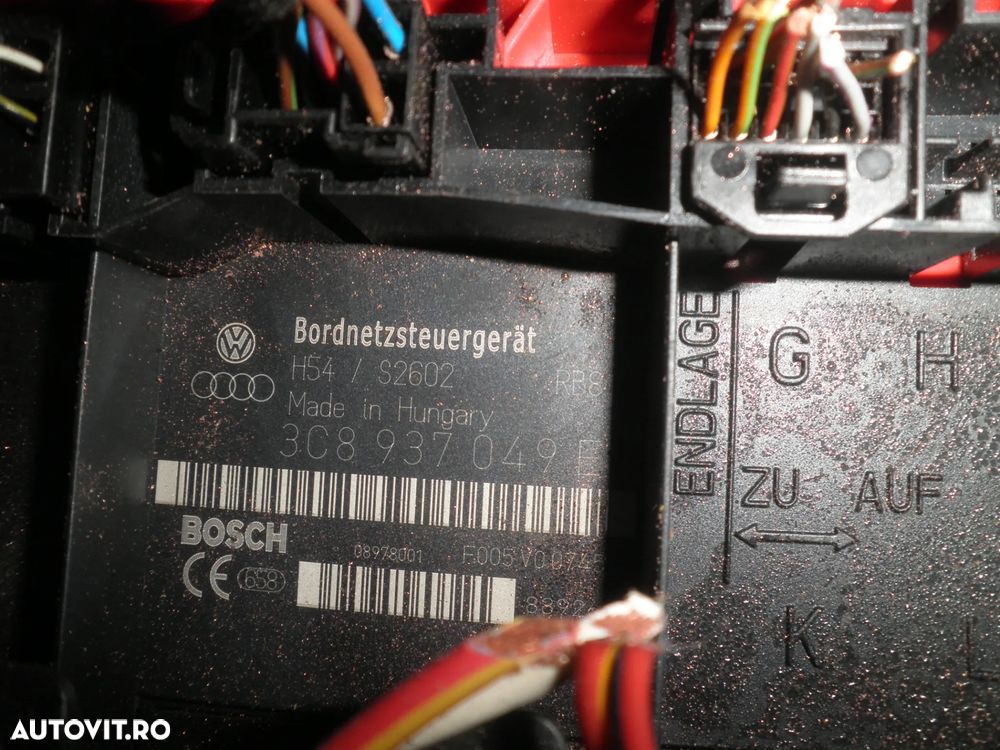 Calculator confort VW Passat B6 3C8937049E - 3