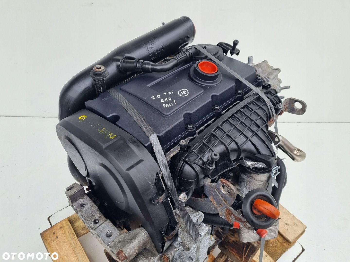 SILNIK KOMPLET Audi A3 II 8P 2.0 TDI 140KM ładnie pracuje BKD - 4