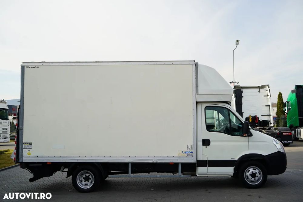 Iveco DAILY 35-150 / CONTAINER 4.3 m / 750 KG RIDICARE / DUBLU / IMPORTAT - 8