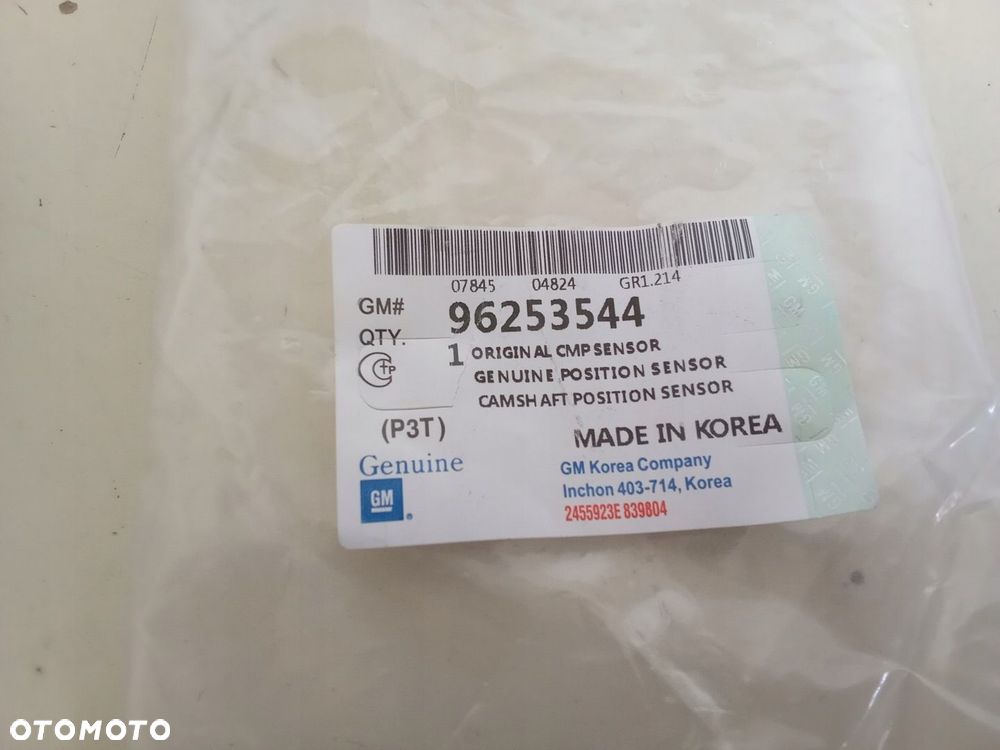 CZUJNIK POŁOŻENIA WAŁKA ROZRZĄDU OPEL ORG NOWY 96253544 - 6