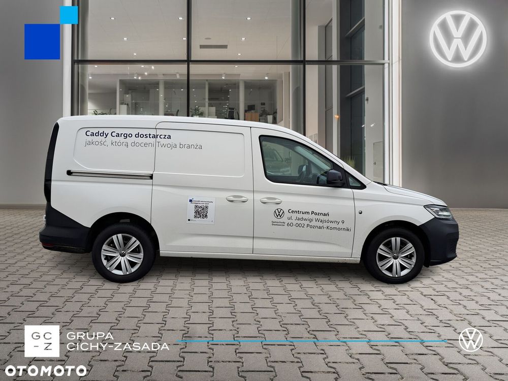Volkswagen Caddy Maxi Cargo;    2,0 l TDI EU6 SCR 122 KM / skrzynia biegów: automatyczna DSG, 7-biegowa rozstaw osi: 2970 mm   Rozsz. L27 - 7