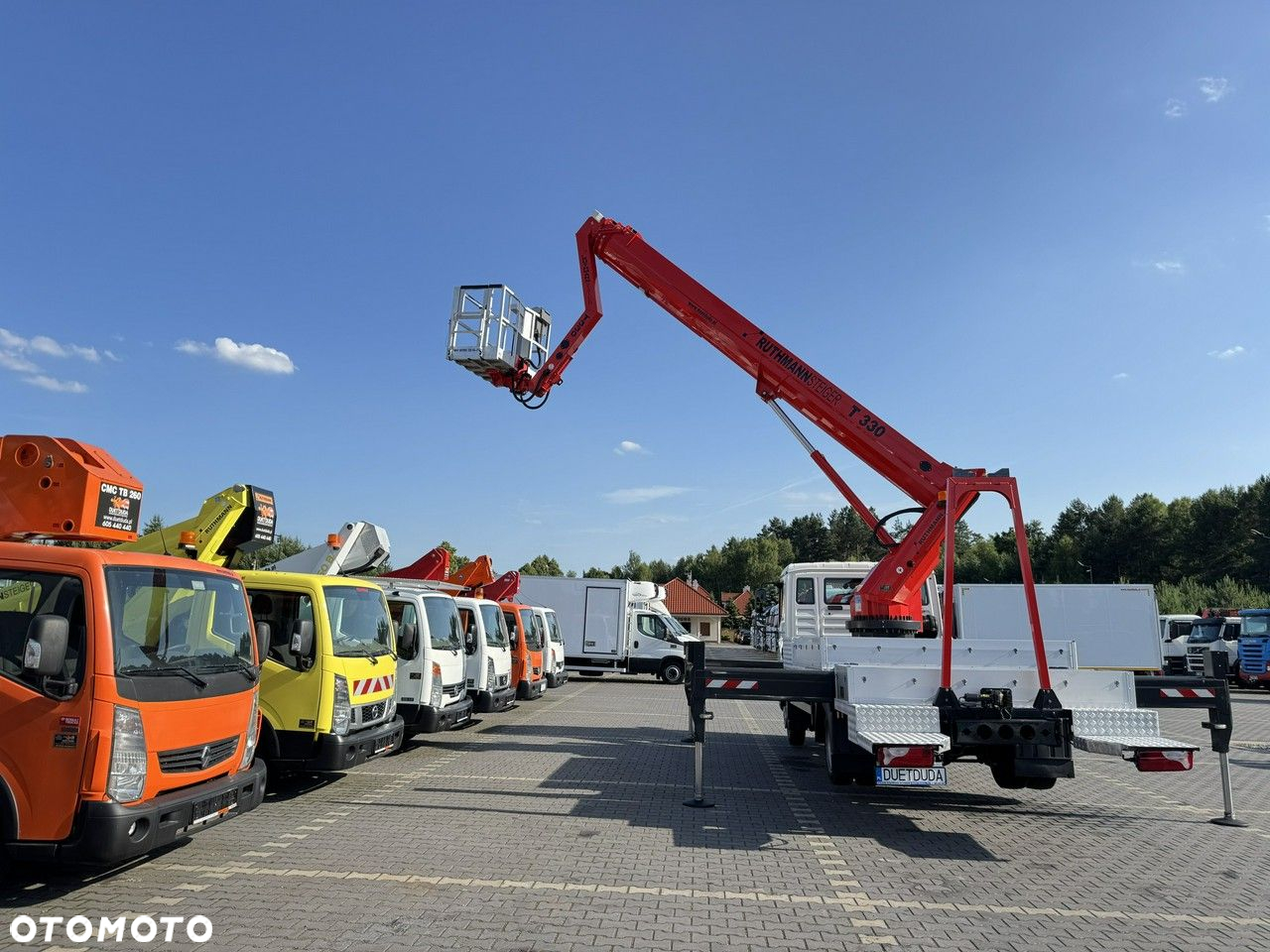 MAN TGL 7.150 Zwyżka Ruthmann T330 33-Metry DMC 7500KG 21m w Bok - 25