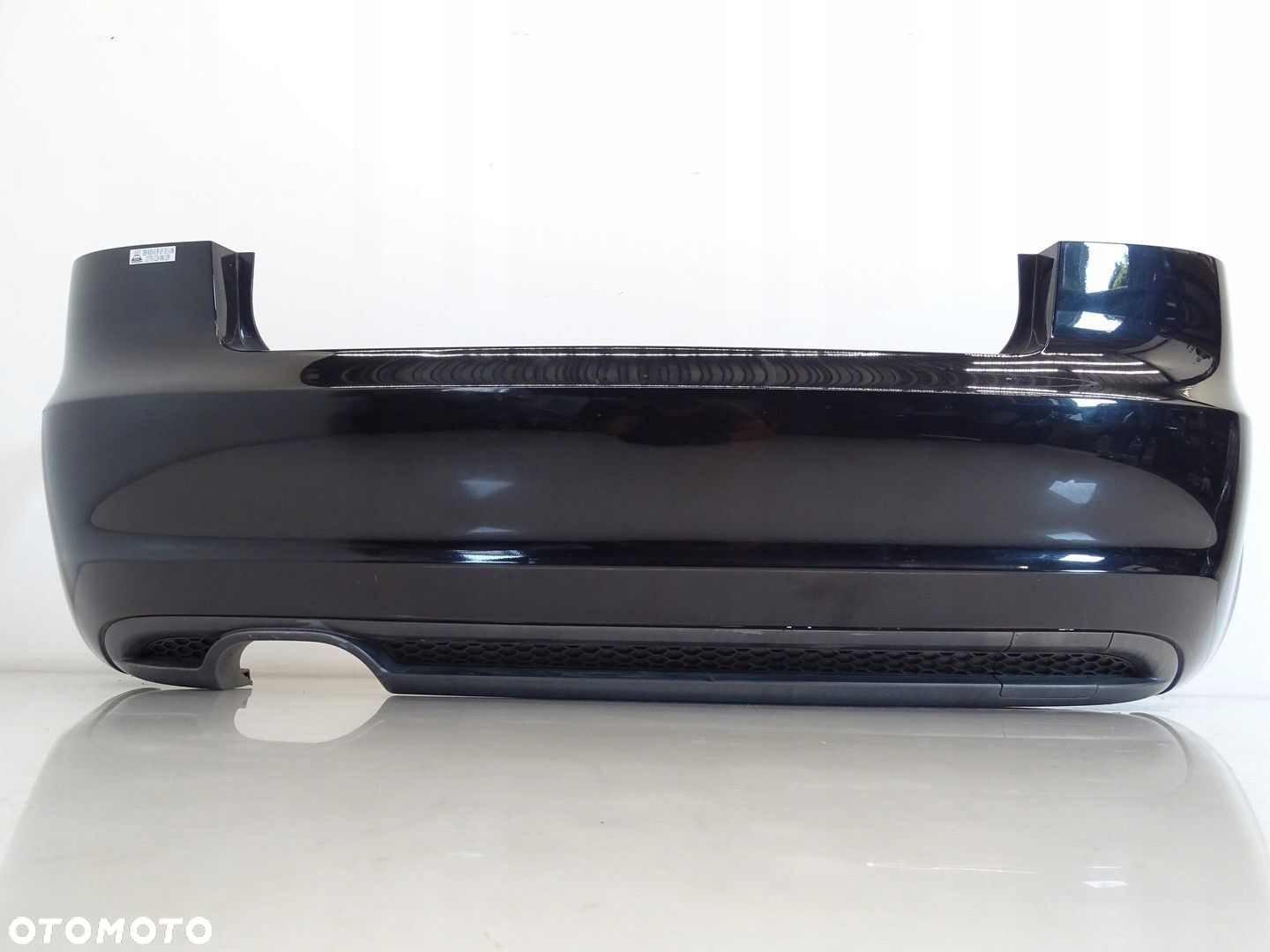 KPL ZDERZAK TYŁ TYLNY AUDI A3 8P LIFT  3D HB 3 DRZWI  CZARNY LZ9Y S-LINE - 2