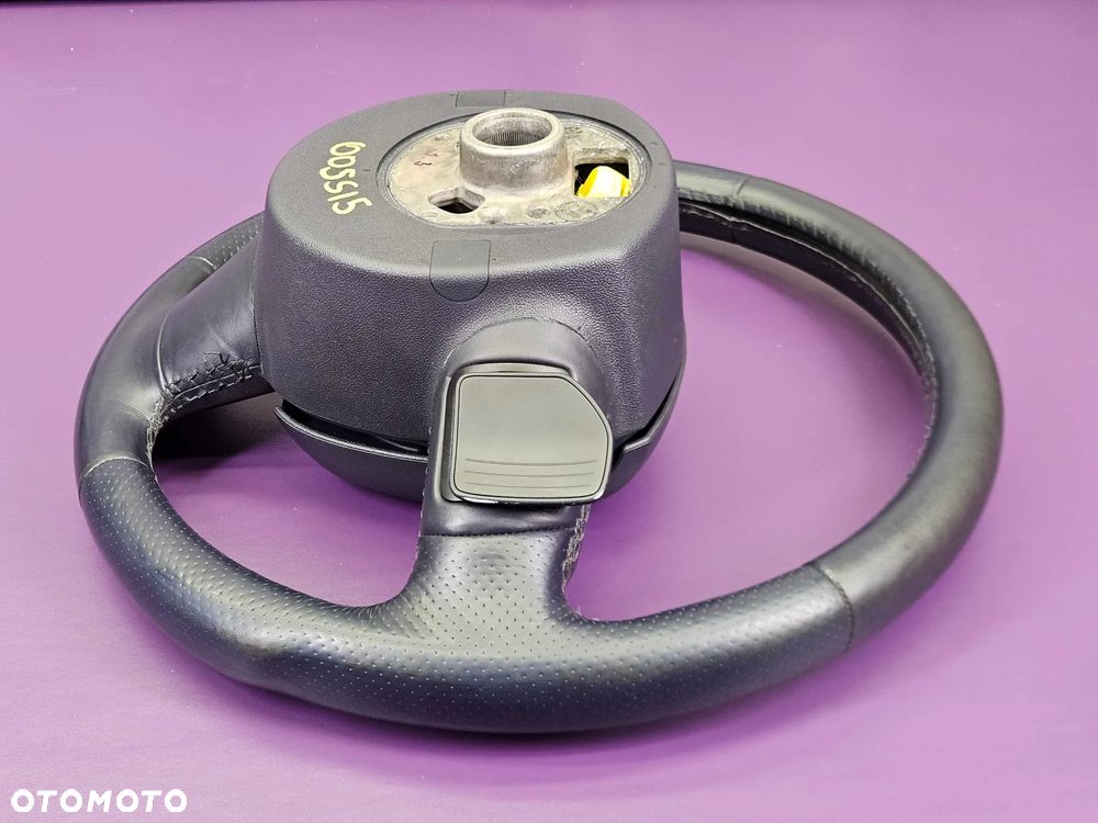 Kierownica Trzy 3 Ramienna Czarna Pikowana Skóra Łopatki Automat Air Bag Poduszka AUDI A6 C6 A4 B7 A3 8P - 28