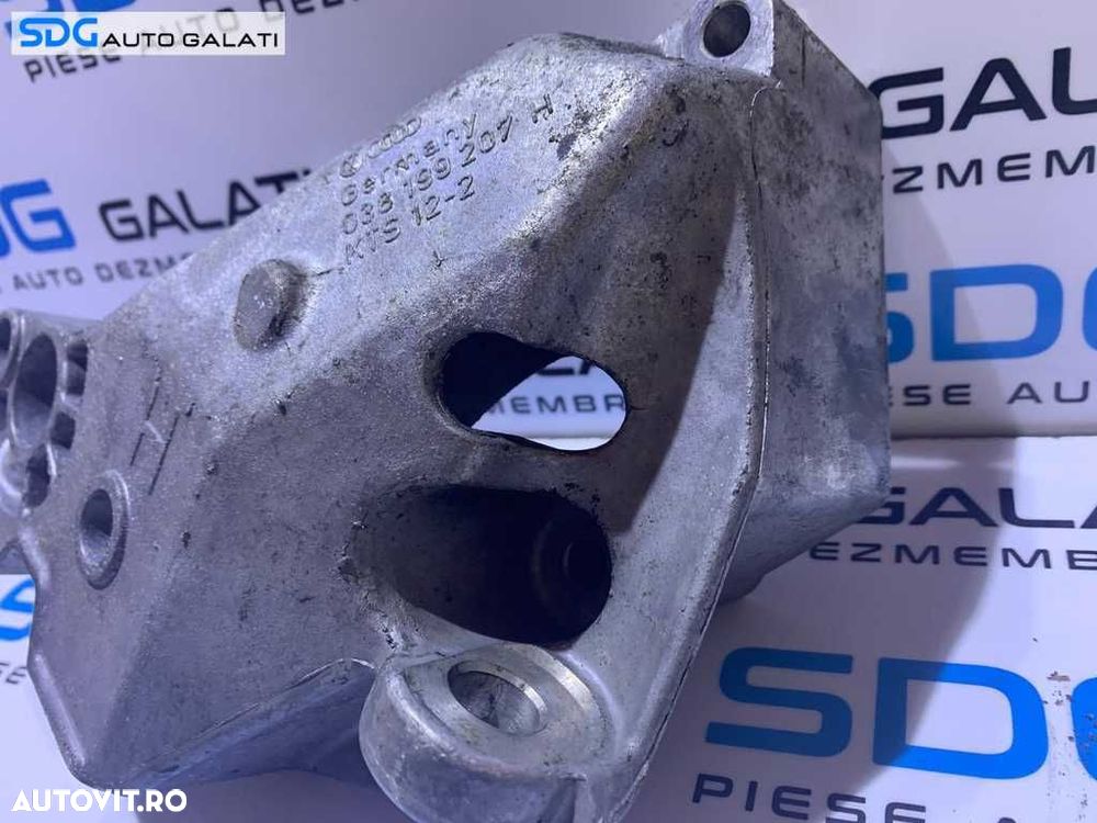 Suport Tampon Motor Distributie Skoda Octavia 1 1.9TDI AHF ALH ASV AGR / 1.8 AUM AGU AUQ 1997 - 2011 Cod 038199207H [MA0235] - 2
