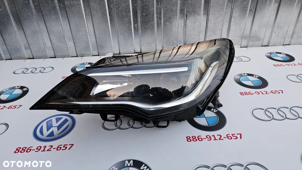Opel Astra K V Reflektor przedni lewy Lampa przód lewy H1 H7 SOCZEWKA EUROPA NOWA - 1