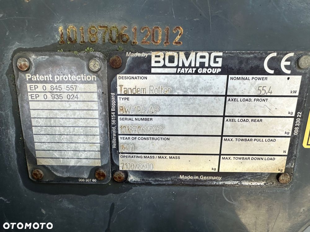 Bomag BW 154 AP - 5