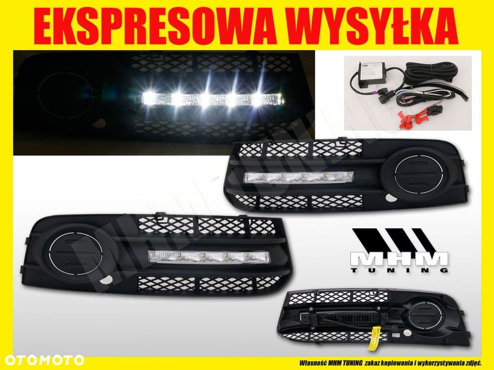 DRL LED SWIATŁA DZIENNE AUDI A4 B8 8K0 2007-2011 - 2