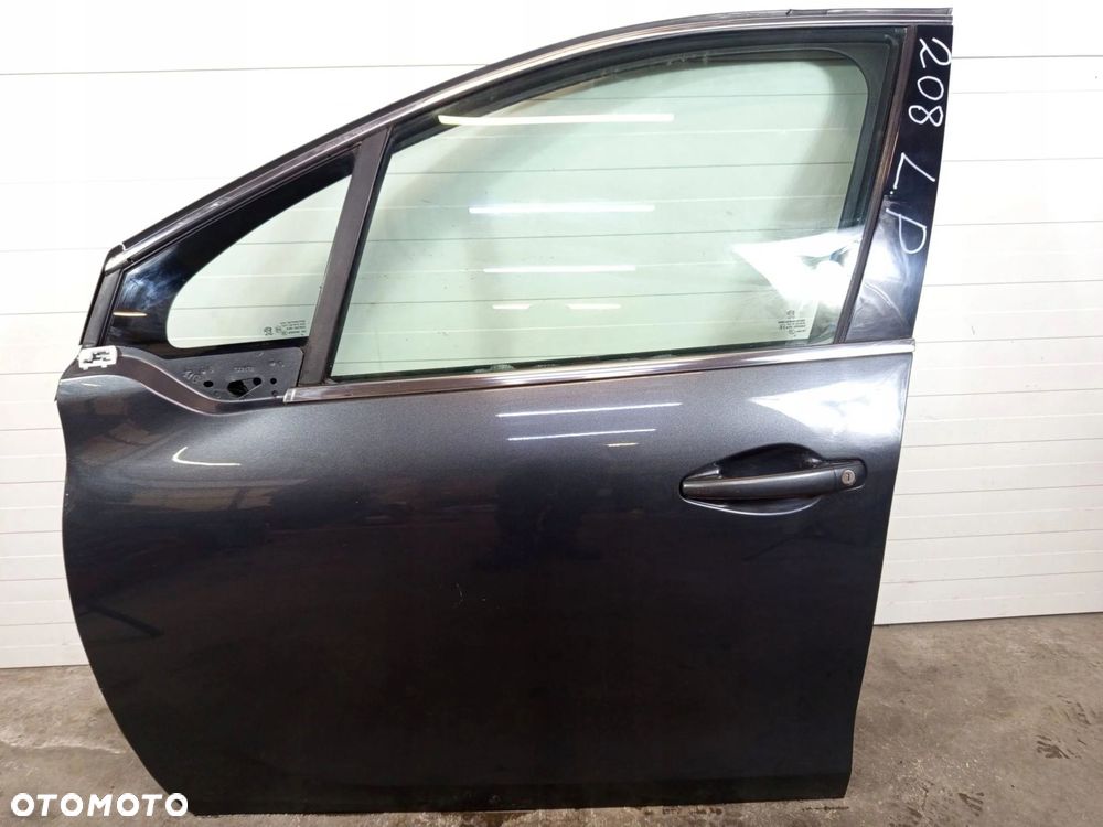 DRZWI LEWY PRZÓD LEWE PRZEDNIE PEUGEOT 208 I KTP - 1