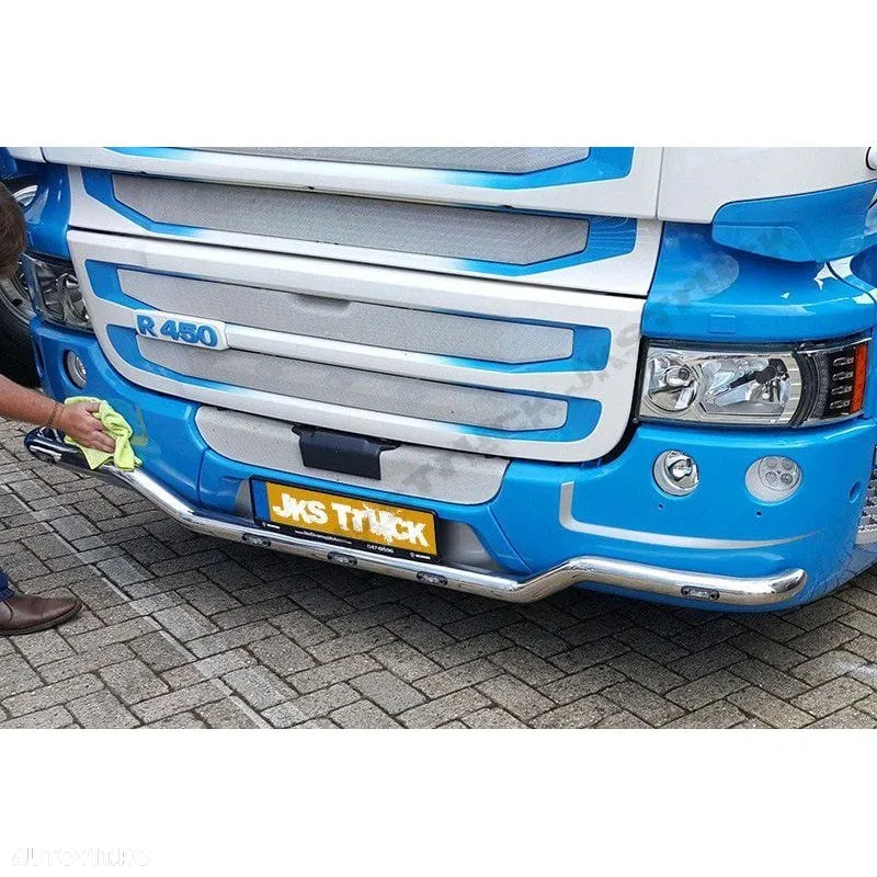 Bara leduri sub masca fata, Scania R, cu 7 LED-uri Albe incluse - 4