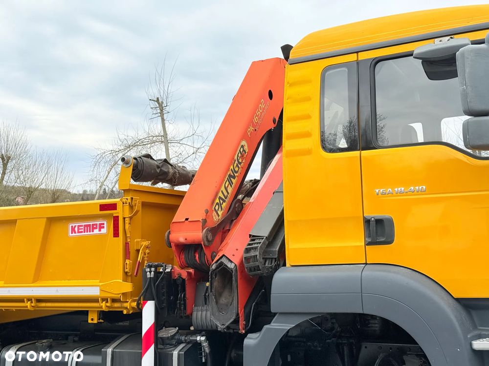 MAN * MAN TGA 18-410 * KIPER WYWROTKA * 4x4 * HDS Palfinger PK16500* Sprowadzony* Bardzo Dobry Stan * - 30