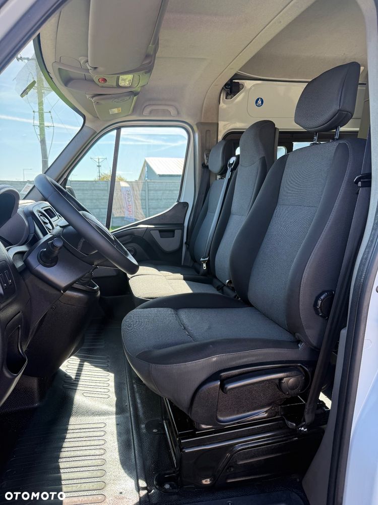 Renault MASTER 7 MIEJSC L3H2 BRYGADOWKA,DOKA, GWARANCJA, 170km,klima,tempomat, navi - 13