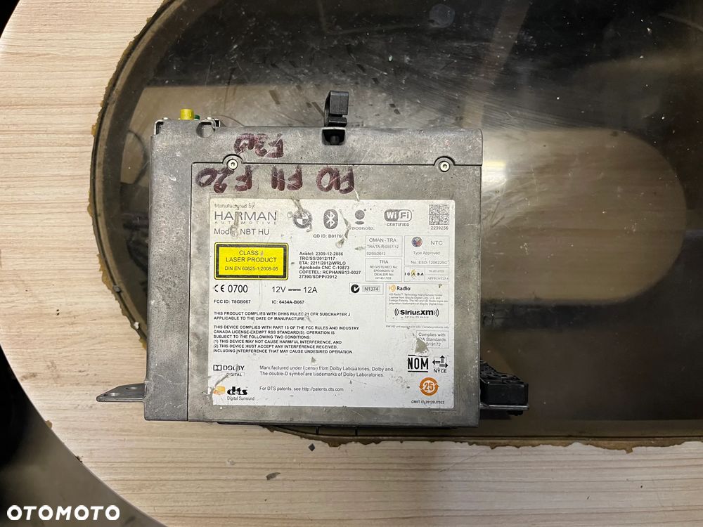BMW F10 F11 RADIO NAWIGACJA HARMAN CI 9327318 - 2
