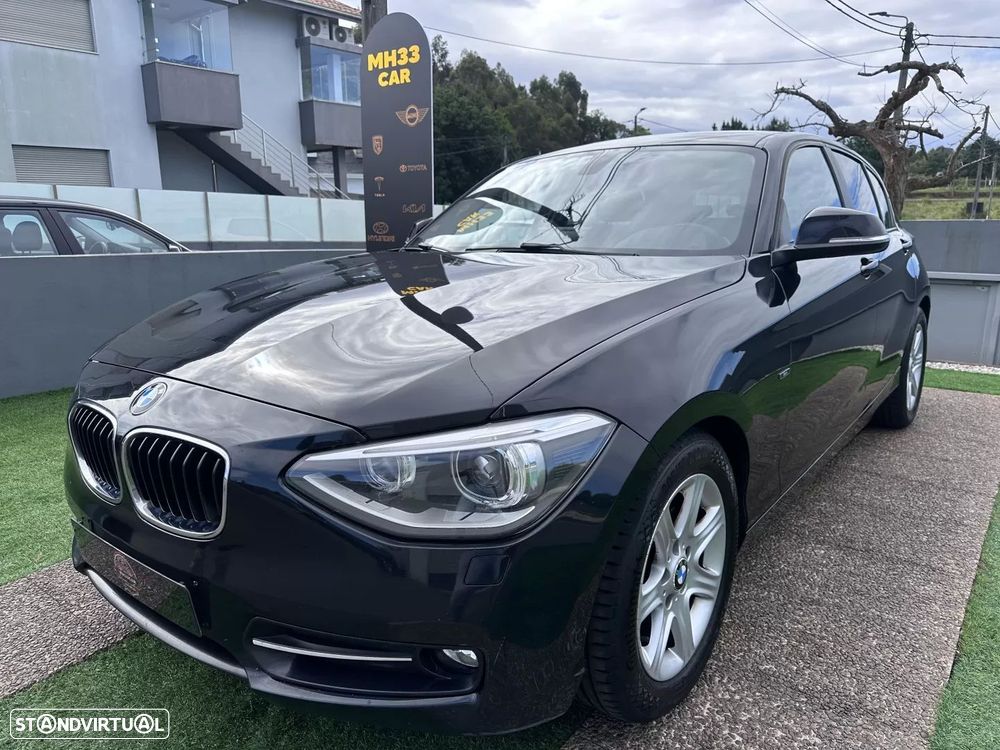 BMW 116 d EDynamics Line Sport — fotografia 3