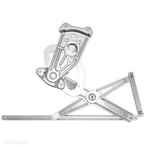 Macara geam Renault Megane 3, 10.2008-09.2016, usa fata, stanga/dreapta, 3 usi, fara motoras - 1