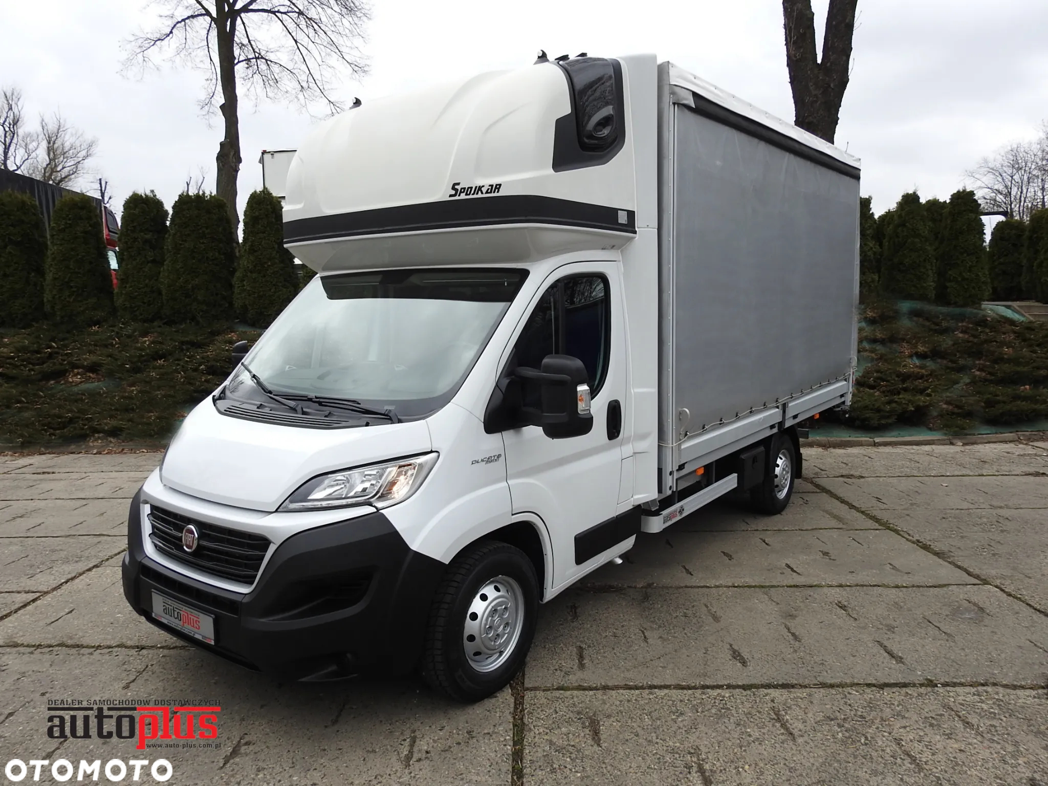Fiat DUCATO PLANDEKA WINDA 8 PALET WEBASTO KLIMATYZACJA TEMPOMAT 150KM [ 5660 ] - 2
