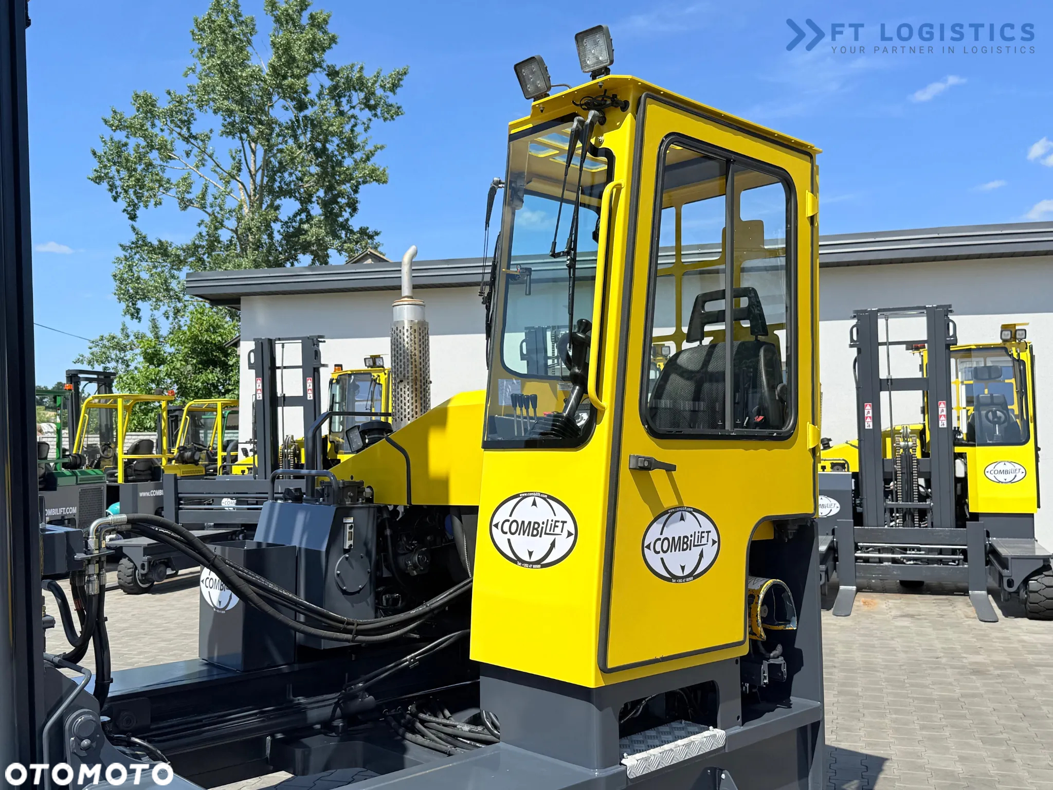 Combilift C5000XL / GAS / DUPLEX / 4500MM / WOLNY SKOK / PRZESUW WIDEŁ / POZYCJONER / KABINA XL / NOWE OPONY - 36