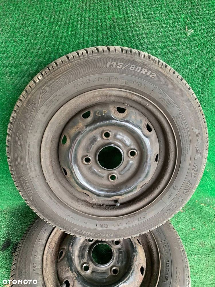 Koło koła opony 135/80 R12 Daewoo Tico Debica Passio 6MM W-wa - 2