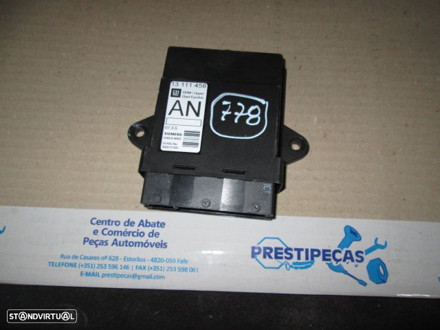 Modulo 13111458 OPEL SIGNUM 2004 V6 3.0 CDTI 180CV 5P CINZA PORTA - 1