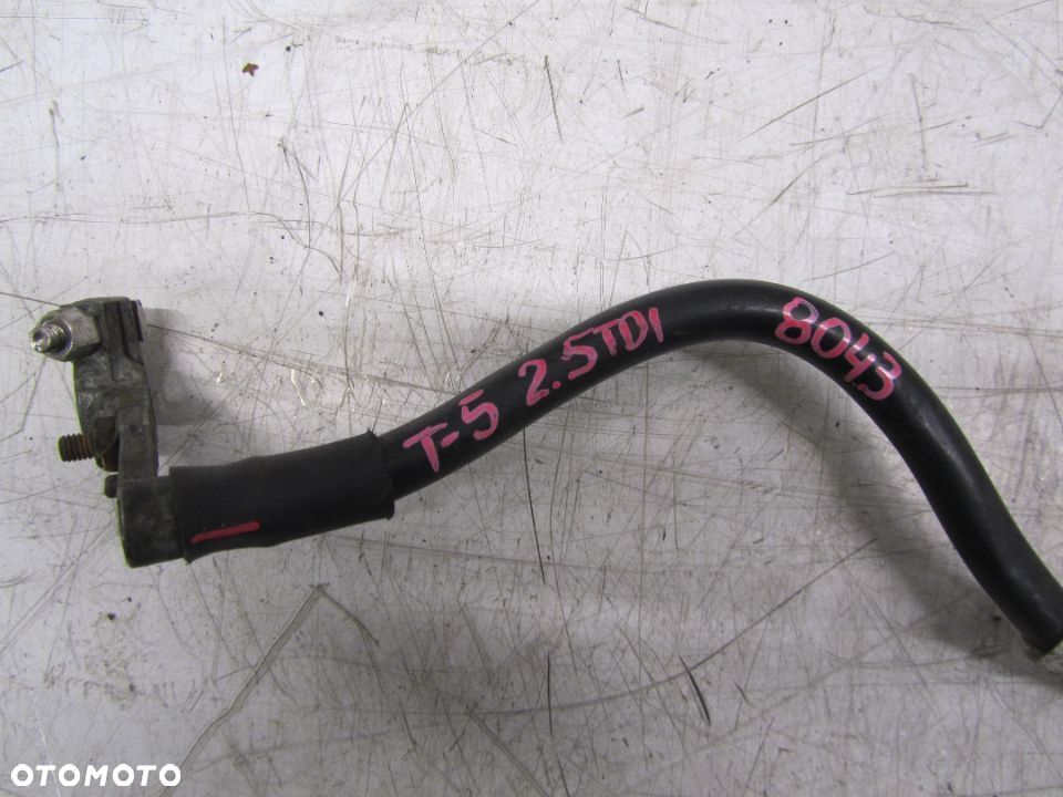 Vw T5 2.5TDI EU klema minusowa 7H0971793D - 2