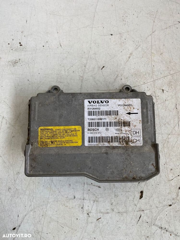 Calculator airbag SRS Volvo S60 V60 XC60 S80 XC70 V70 31264932 - 1