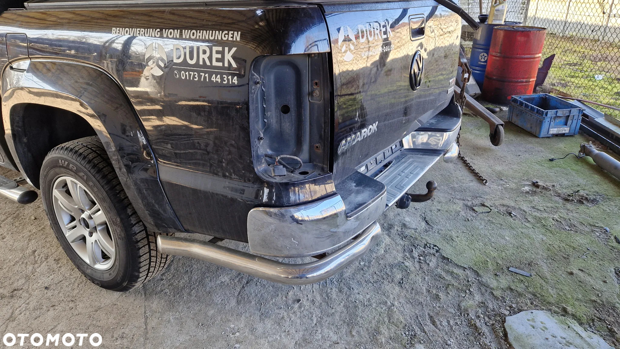 Zderzak tylny hrom kompletny VW Amarok - 3