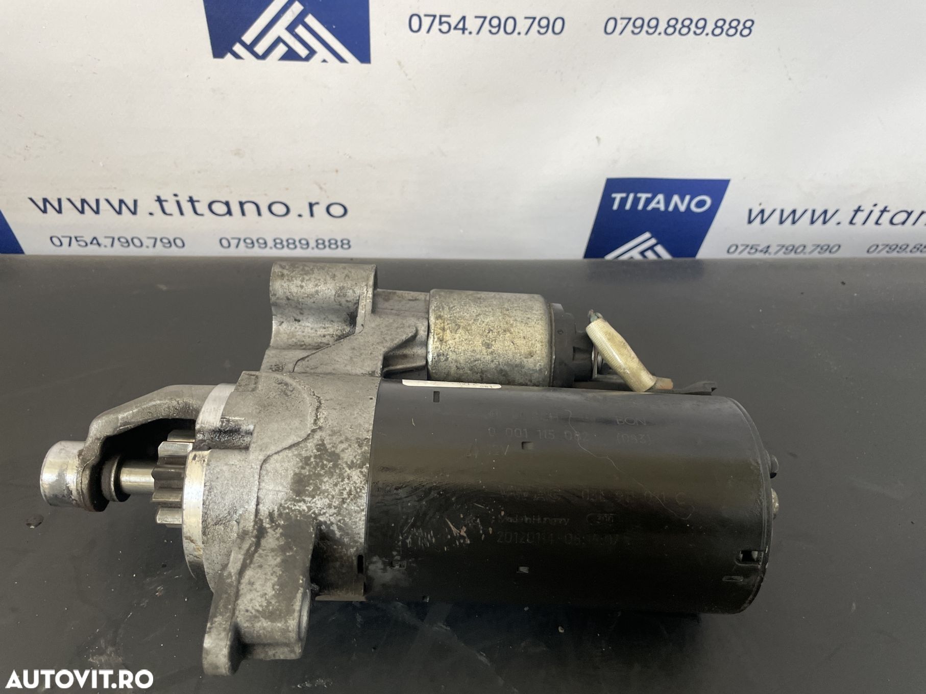 Electromotor demaror Audi Q5 2.0TDI Quattro Automat - 1