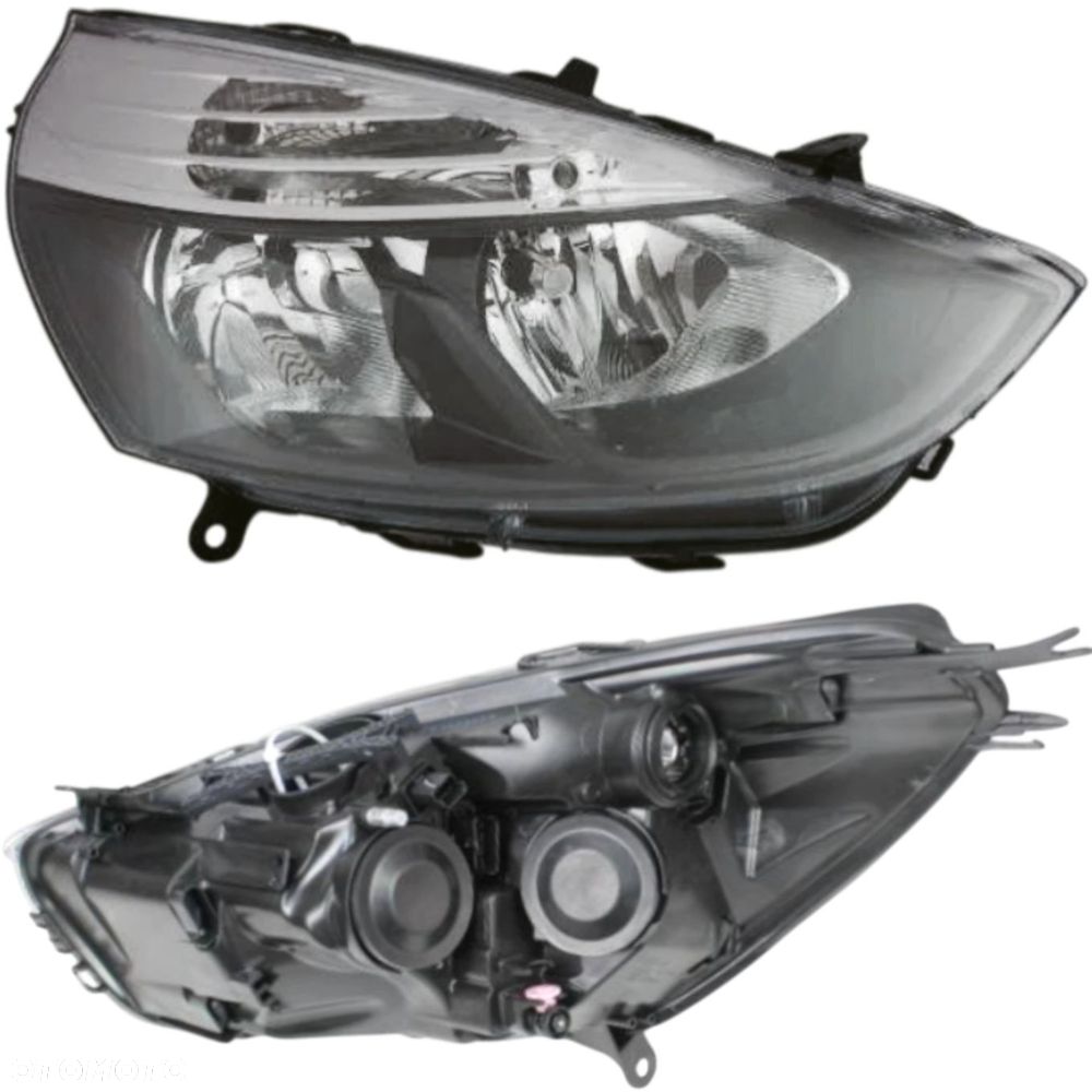RENAULT CLIO IV 2016-2019 REFLEKTOR LAMPA PRZÓD PRAWA 260103127R - 4