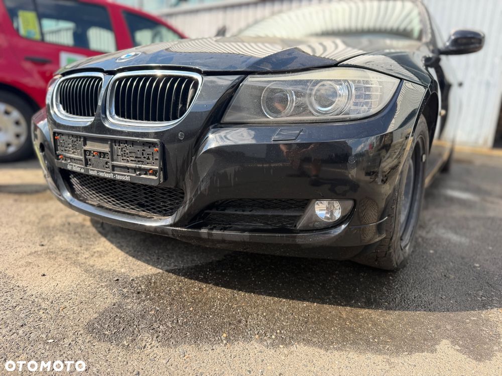 Przód e90 e91 Maska Błotnik lewy prawy zderzak pas przedni lampy xenon lift lci 668 Schwarz II 2 - 5